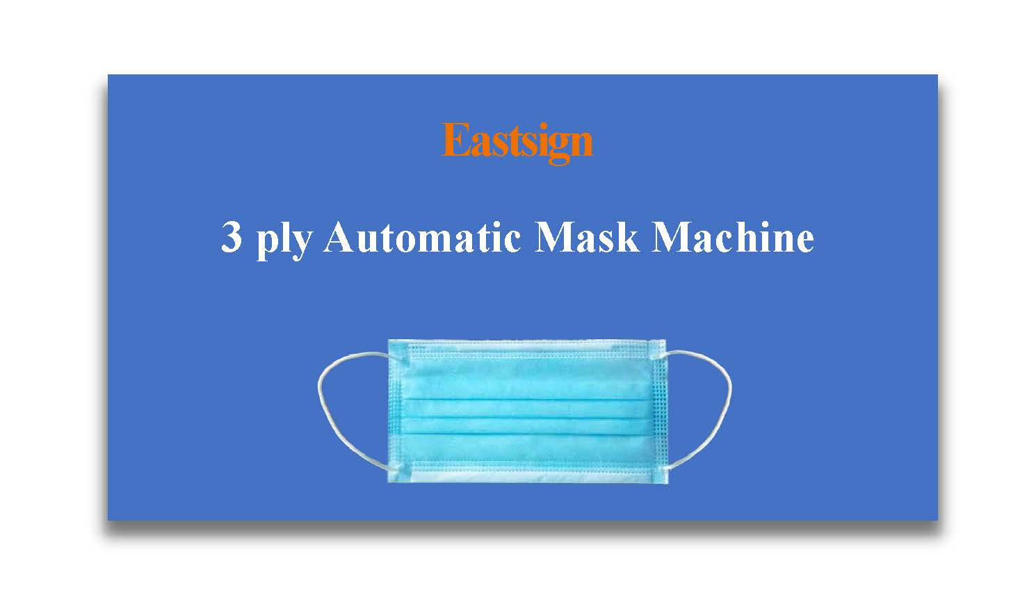 3 ply Automatic Mask Machine